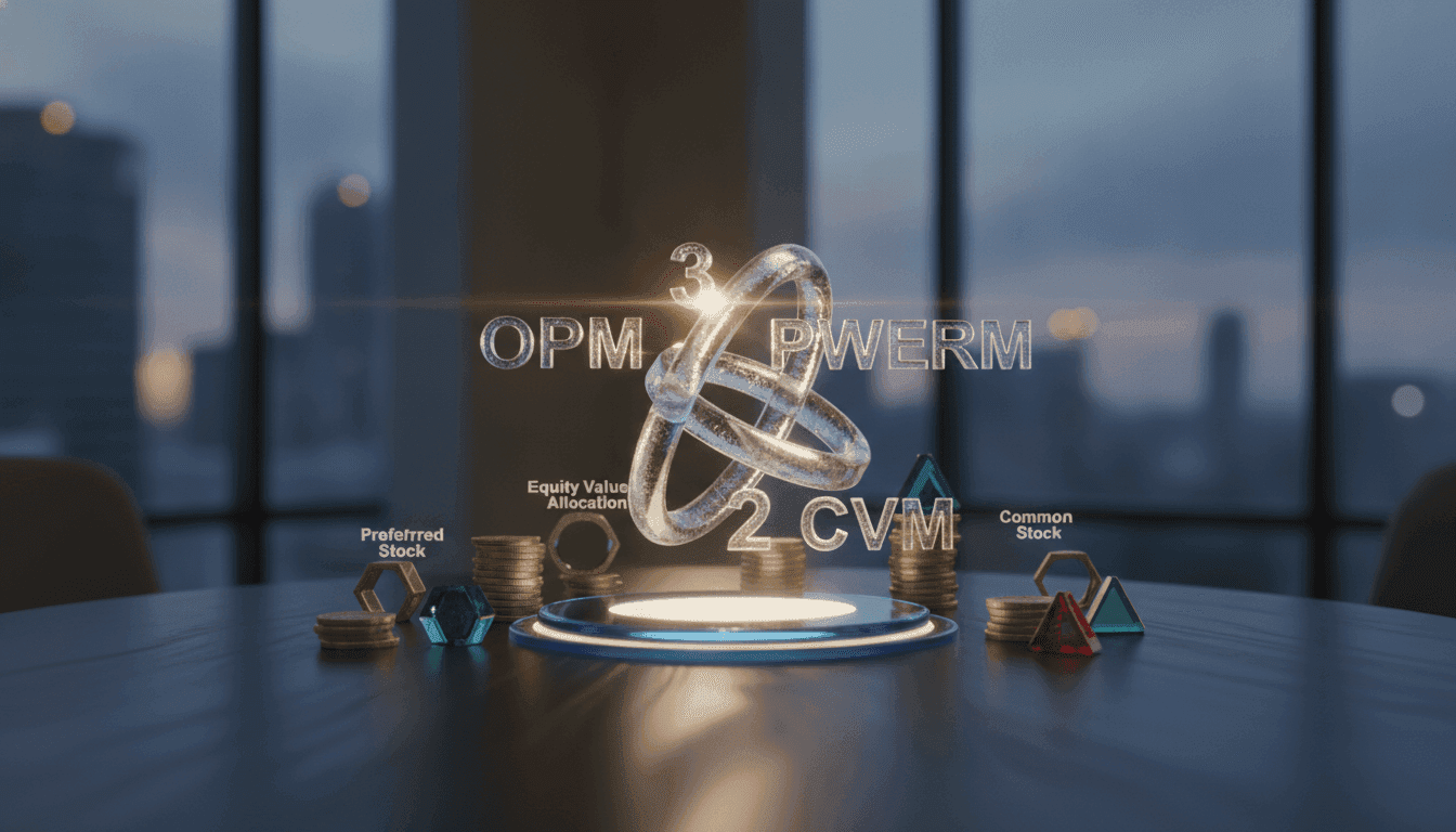 409A Valuation Methods: OPM vs PWERM vs CVM